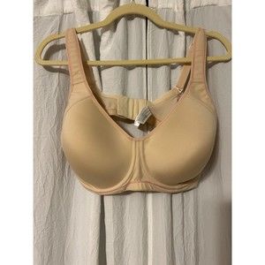 SYROKAN 40DD High Impact Full Coverage Bounce Control Underwire Sports Bras Tan